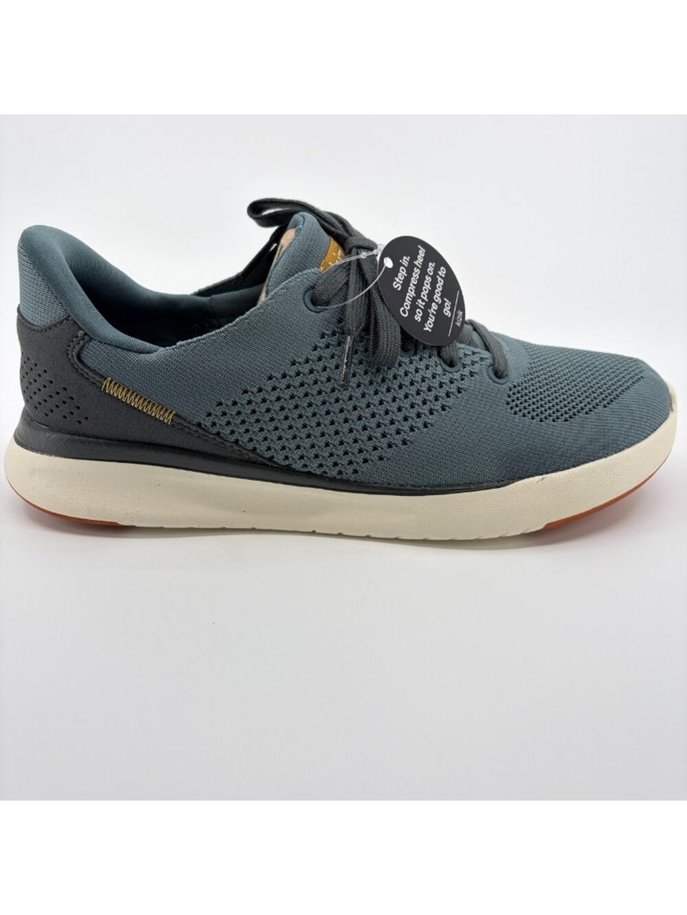 Kizik Lima Mens Size 8.5 Womens 10D Blue Athletic Hands Free Shoes Sneakers